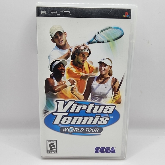 Virtua Tennis: World Tour (Sony PSP, 2005) w Manual PlayStation - Picture 2 of 3